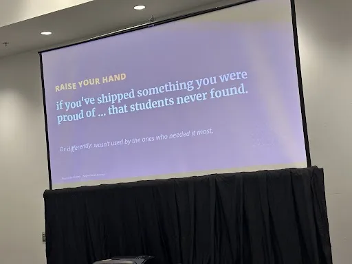 InstructureCon 2026 slide 5 from Kaplan's Elijah Schwartz