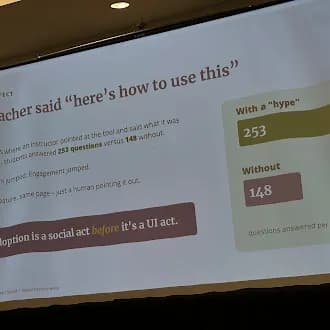 InstructureCon 2026 slide 15 from Kaplan's Elijah Schwartz