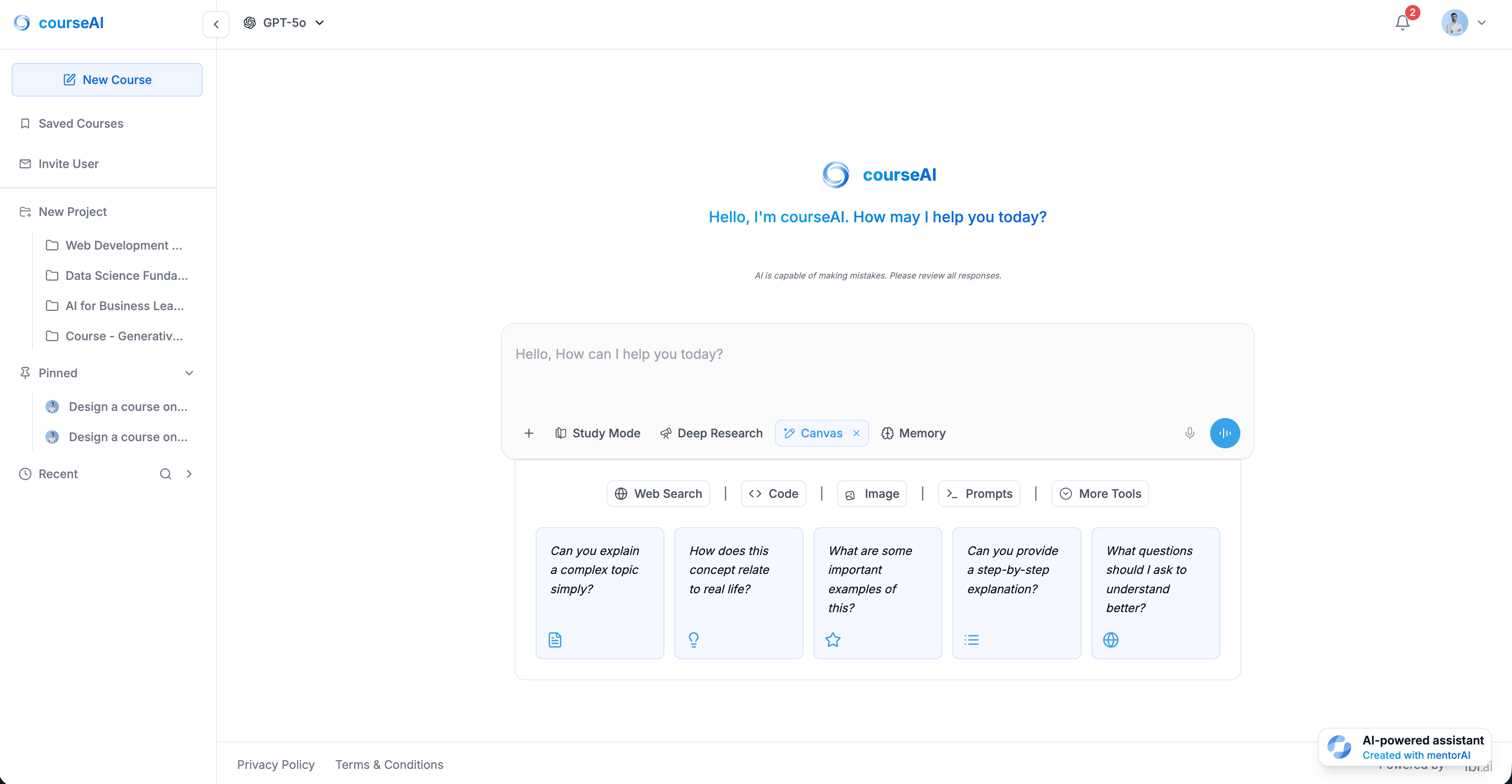 AI-Powered Course Design