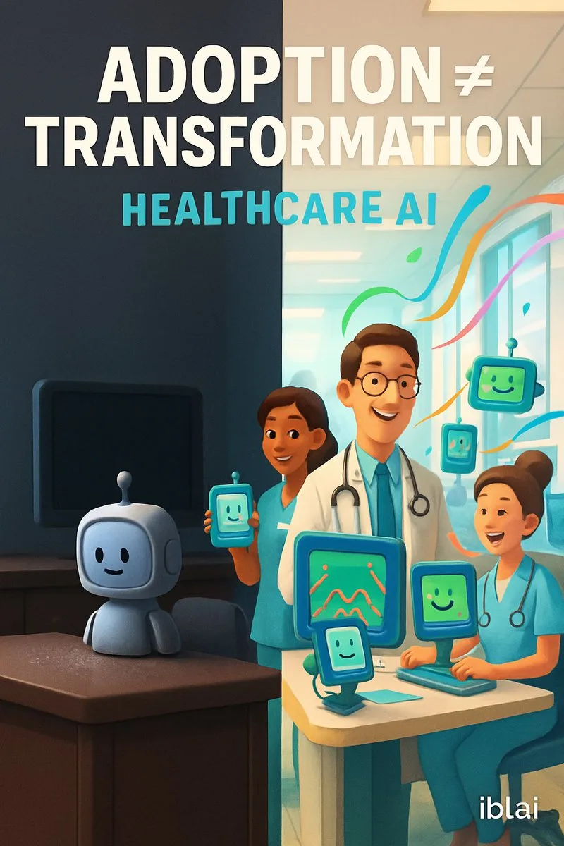 60% of Health Systems Deployed AI Assistants. Adoption Isn't Transformation.