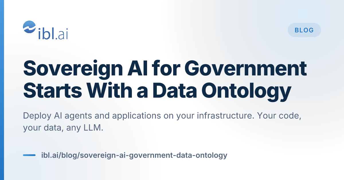 Sovereign AI for Government Starts With a D... | ibl.ai Blog