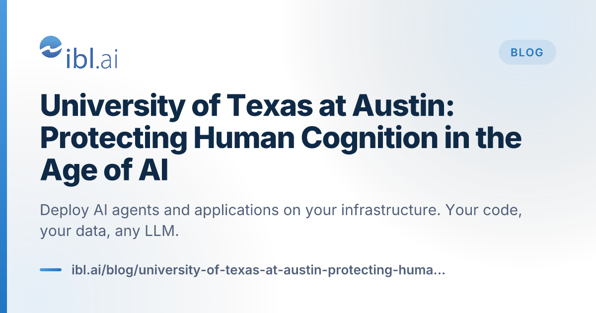 University of Texas at Austin: Protecting H... | ibl.ai Blog