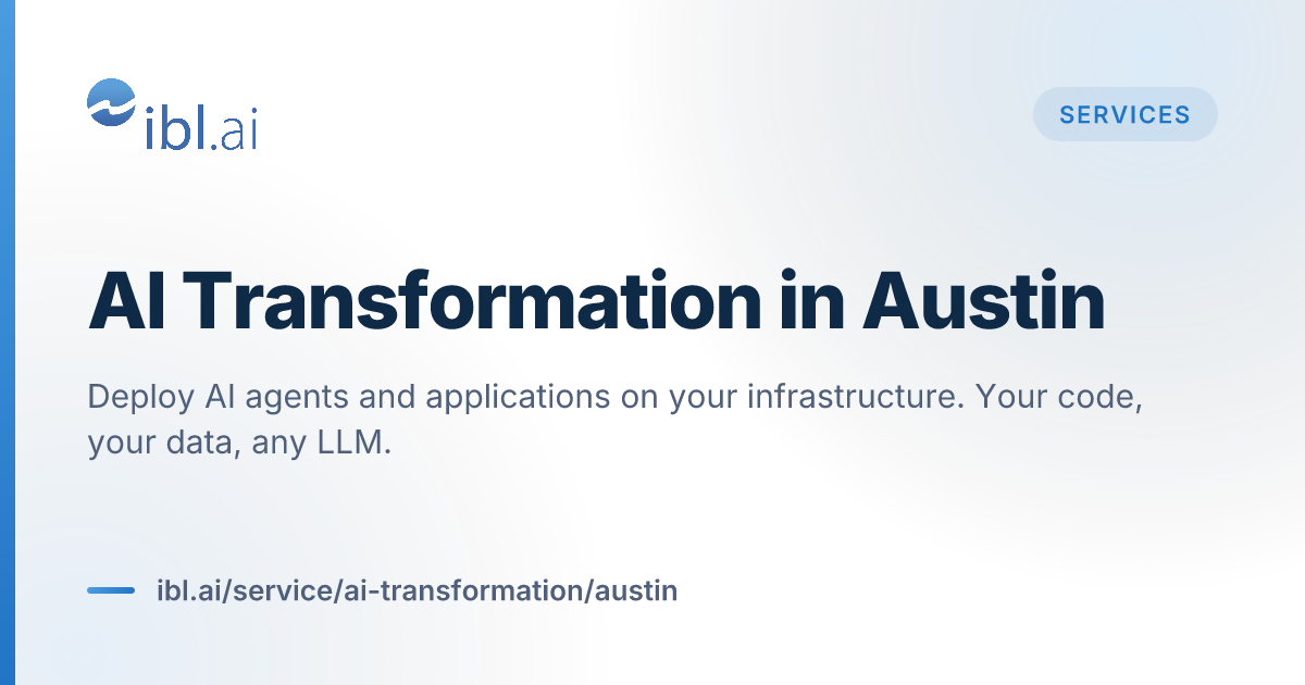 AI Transformation in Austin | ibl.ai