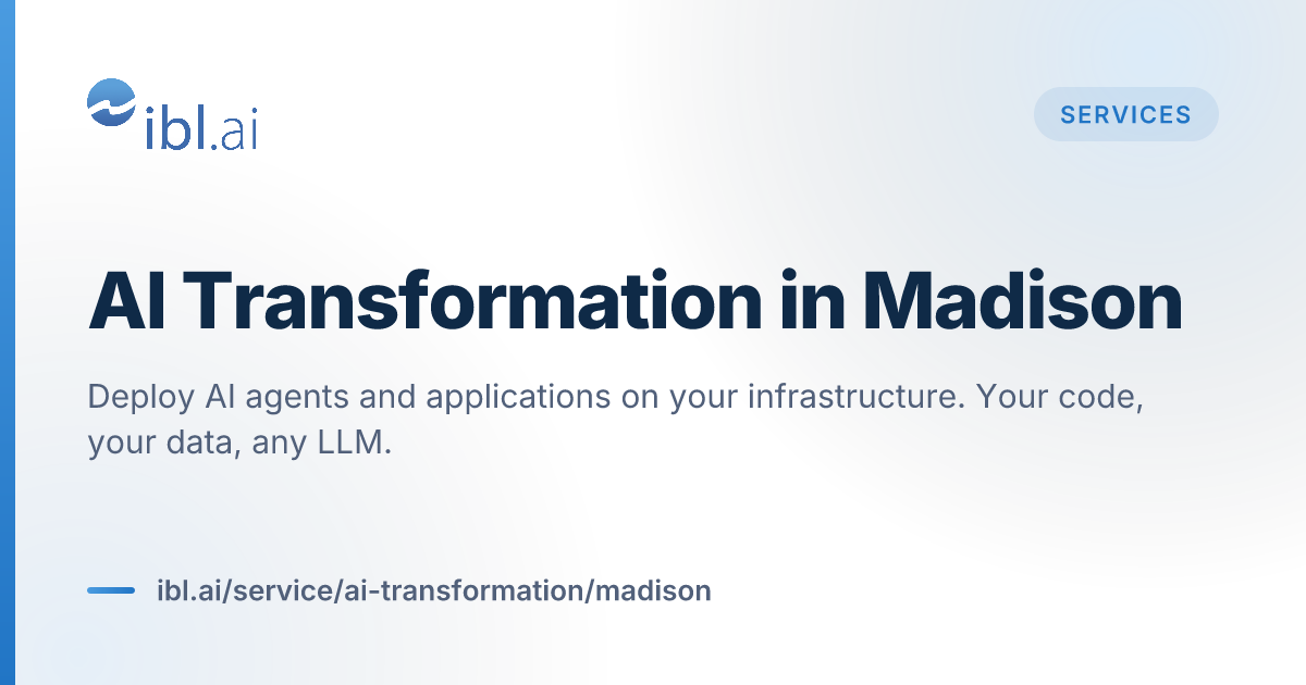 AI Transformation in Madison | ibl.ai