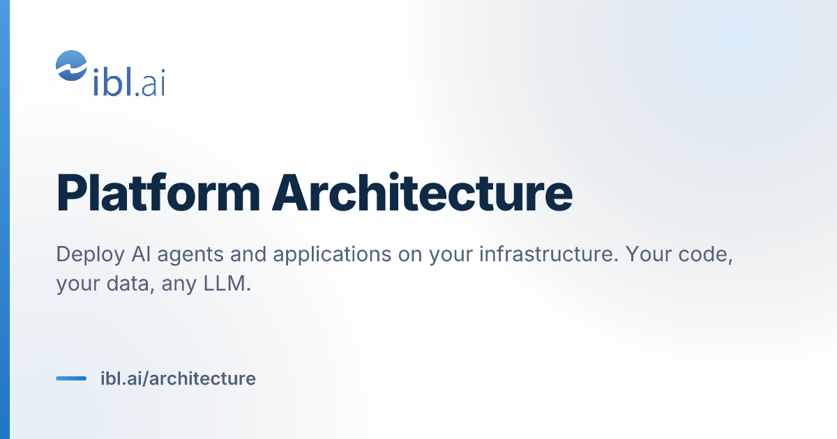 Platform Architecture | ibl.ai